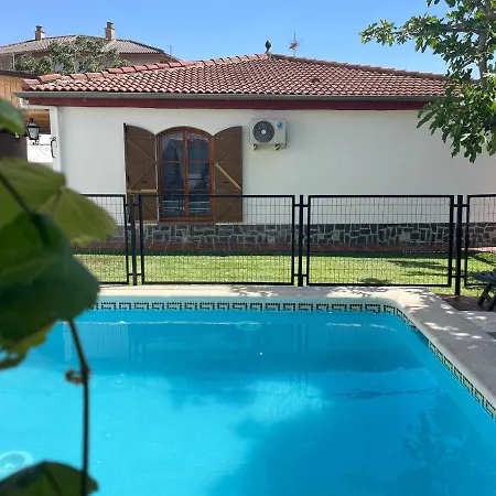 Летний дом Vistablanca En Sola Planta Con Bonitas Vistas Y Piscina - Junto A La Capital Y La Alhambra Сенес де ла Вега